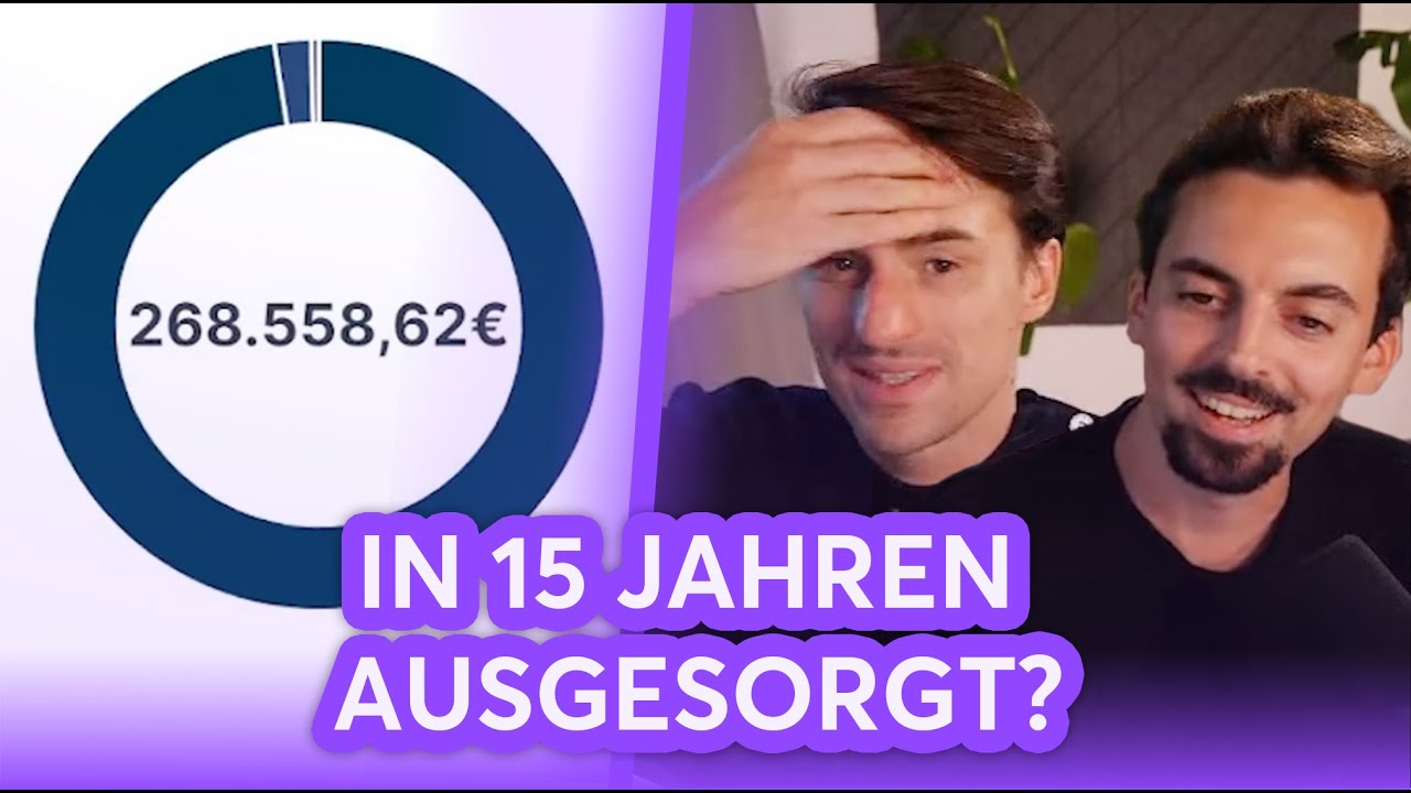 28-Jähriger möchte in 15 J. von seinem 700.000€ Portfolio leben! | Finanzfluss Live Stream