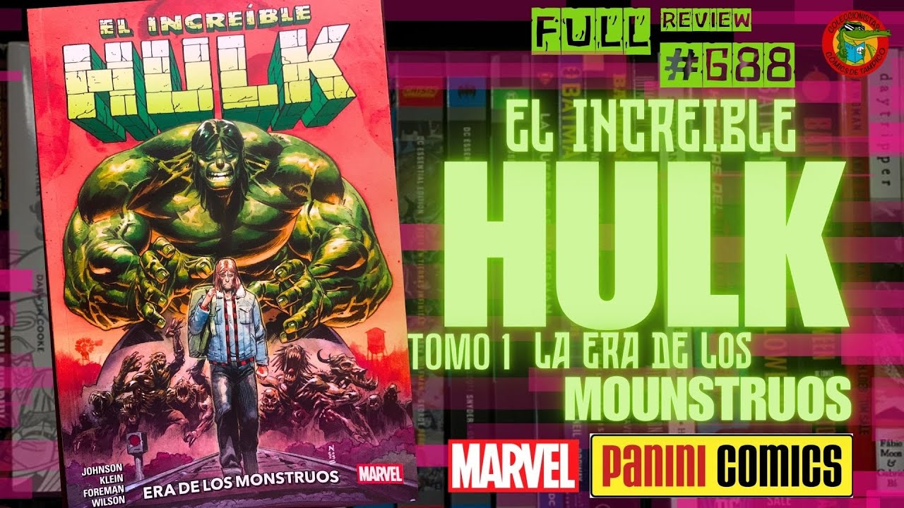 El increíble HULK Tomo 1 La era de los monstruos MARVEL PANINI México Full review #688