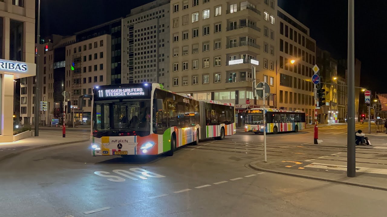 SPOT - de bus dans la ville de Luxembourg