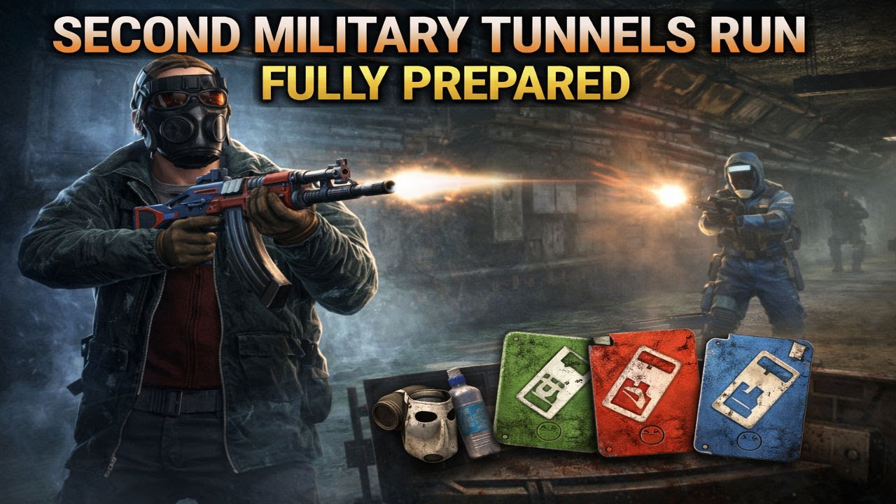 Second Military Tunnels Run Fully Prepared #Rust #PVP #Ruztie