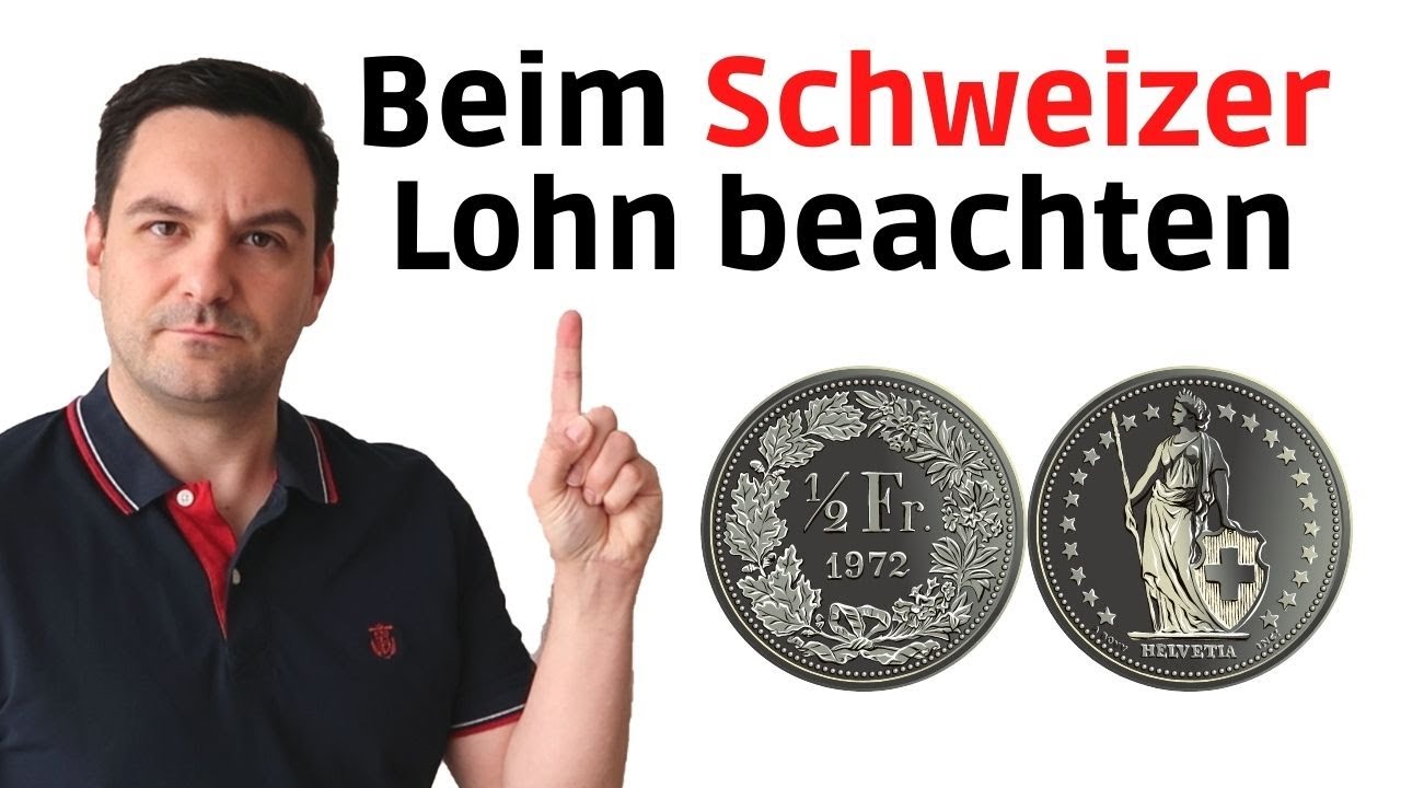5 Punkte, die Deutsche in der Schweiz beim Lohn unbedingt beachten sollten 🇨🇭💸 | Auswanderluchs