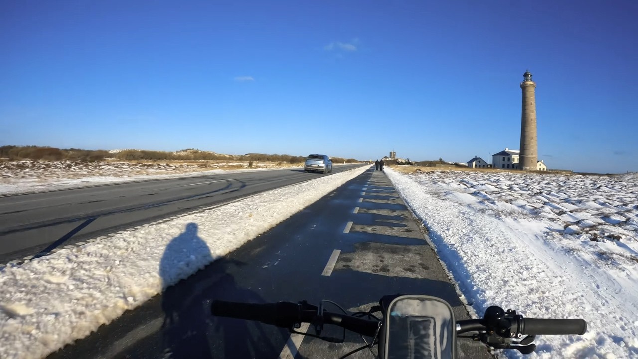 Cycling to the End of Denmark – Grenen Chest Cam POV