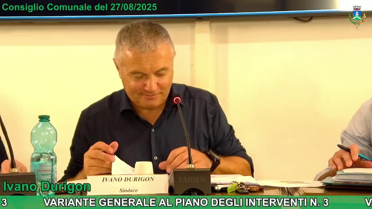 Consiglio Comunale del Comune di Quinto di Treviso del 27.08.2025