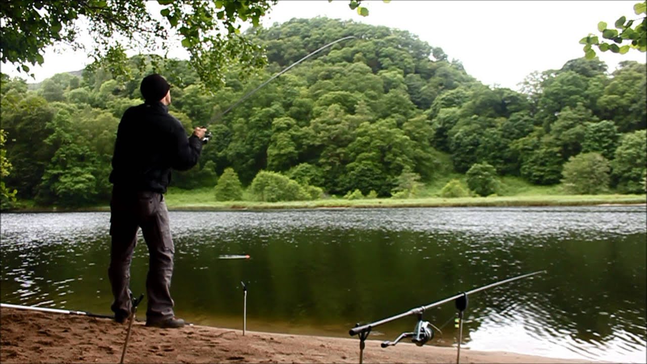 Pike Fishing Loch Faskally, Scotland