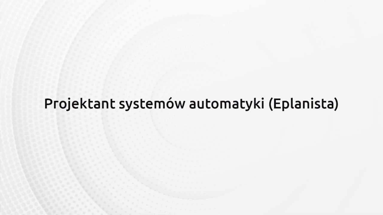 Praca Projektant system&oacute;w automatyki (tzw. Eplanista) | Simtech Automatyka Przemysłowa