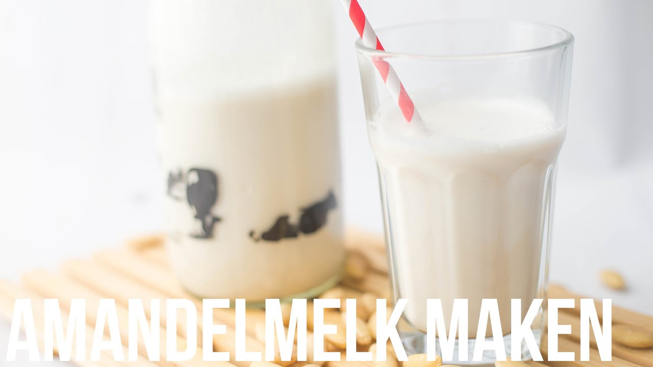 HOW TO: Amandelmelk maken | OhMyFoodness