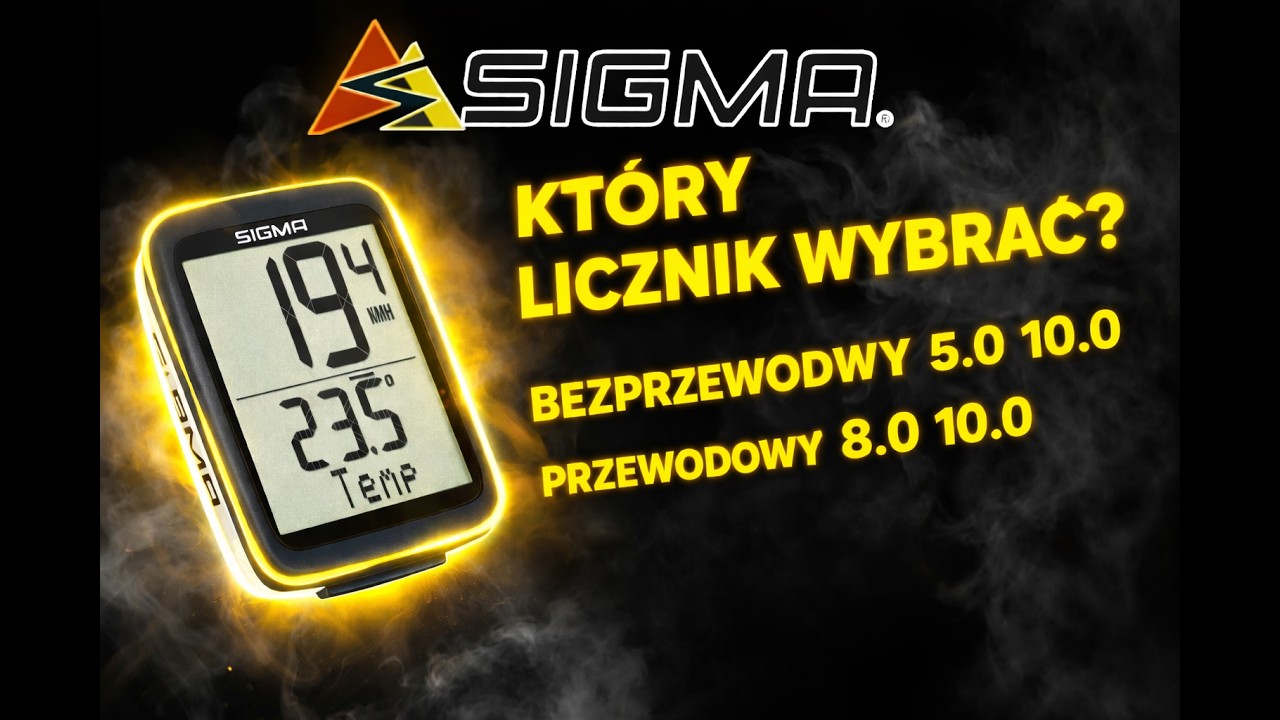 LICZNIK ROWEROWY SIGMA BC 10.0 WL // RODZAJE I FUNKCJE NAJNOWSZYCH LICZNKÓW SIGMA BC