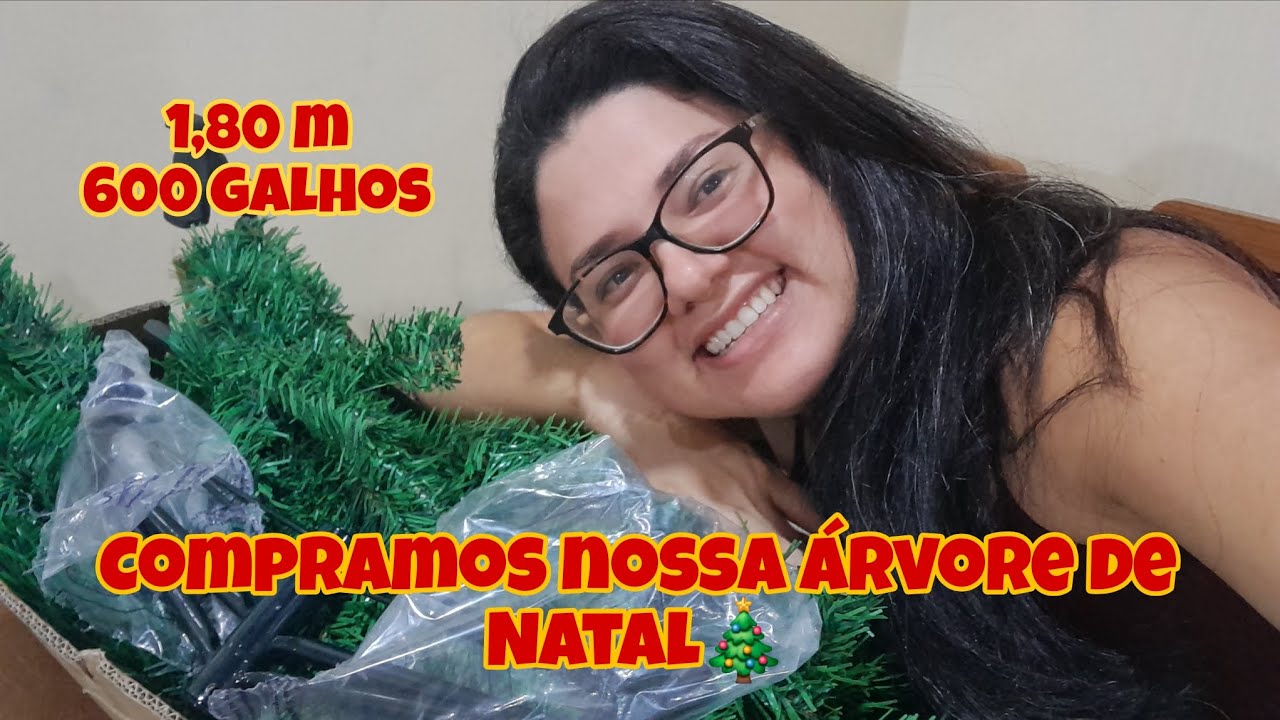 ÁRVORE DE NATAL DA SHOPEE | VALEU A PENA? | 1.80M E 600 GALHOS #natal2025 
