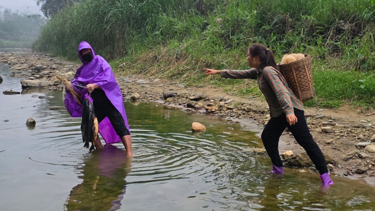 A villain has appeared and stolen all the fish that Bac's sister has caught.