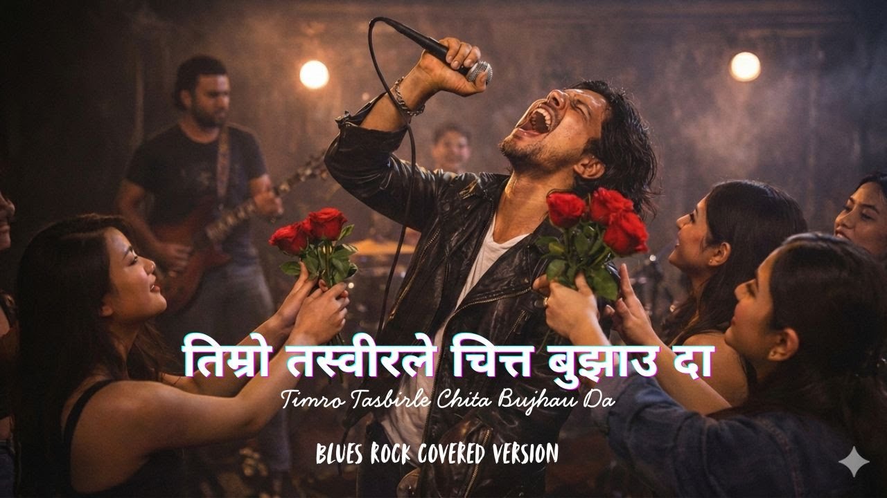 Timro Tasbirle Chita Bujhauda (तिम्रो तस्वीरले चित्त बुझाउ दा) Nepali Blues Rock Version