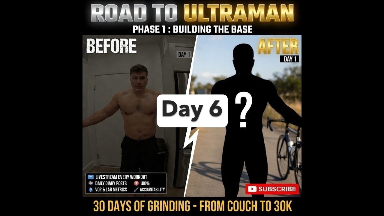 Couch to 30K in 30 Days (Goggins Style) | Day 6, Long Trail Run (3/15)