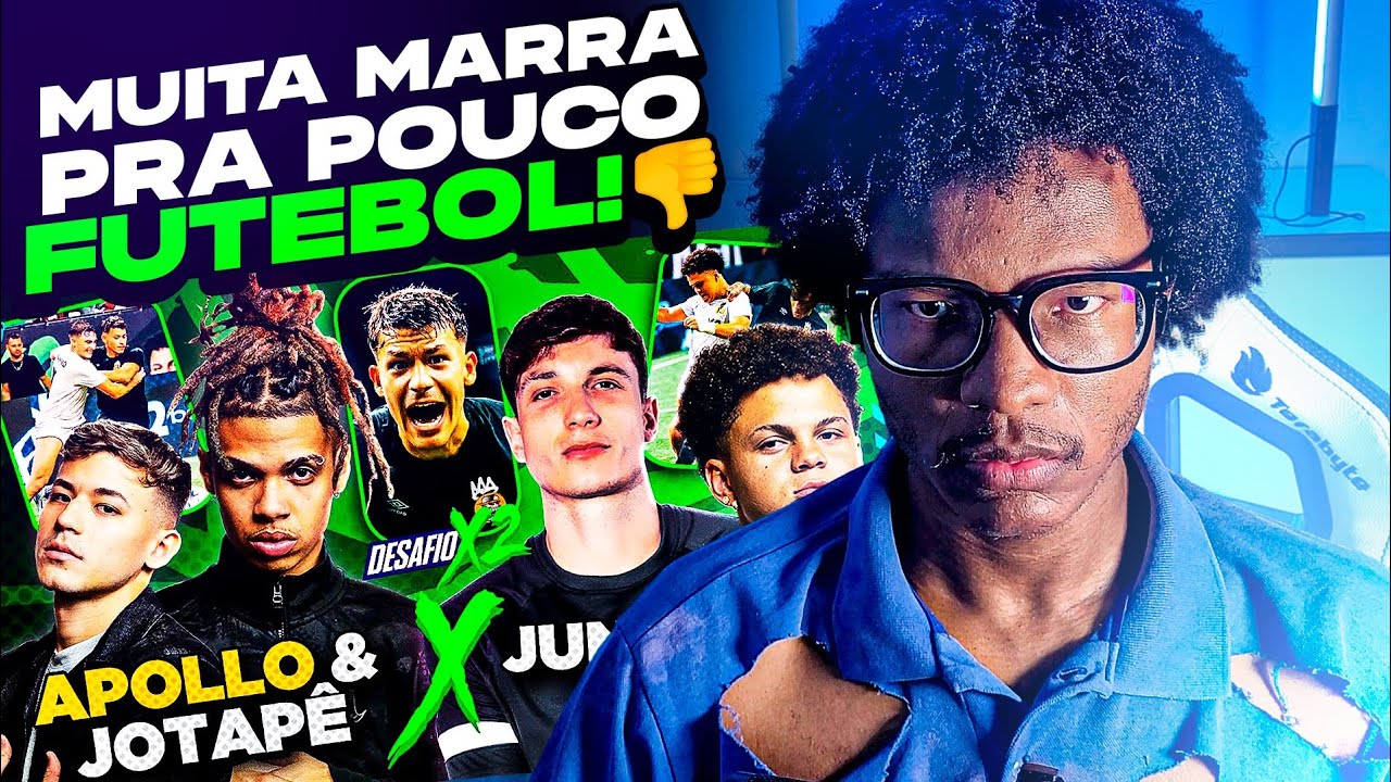 JUNINHO MANELLA & ISAAC vs APOLLO & JOTAPÊ | MELHORES MOMENTOS! | React