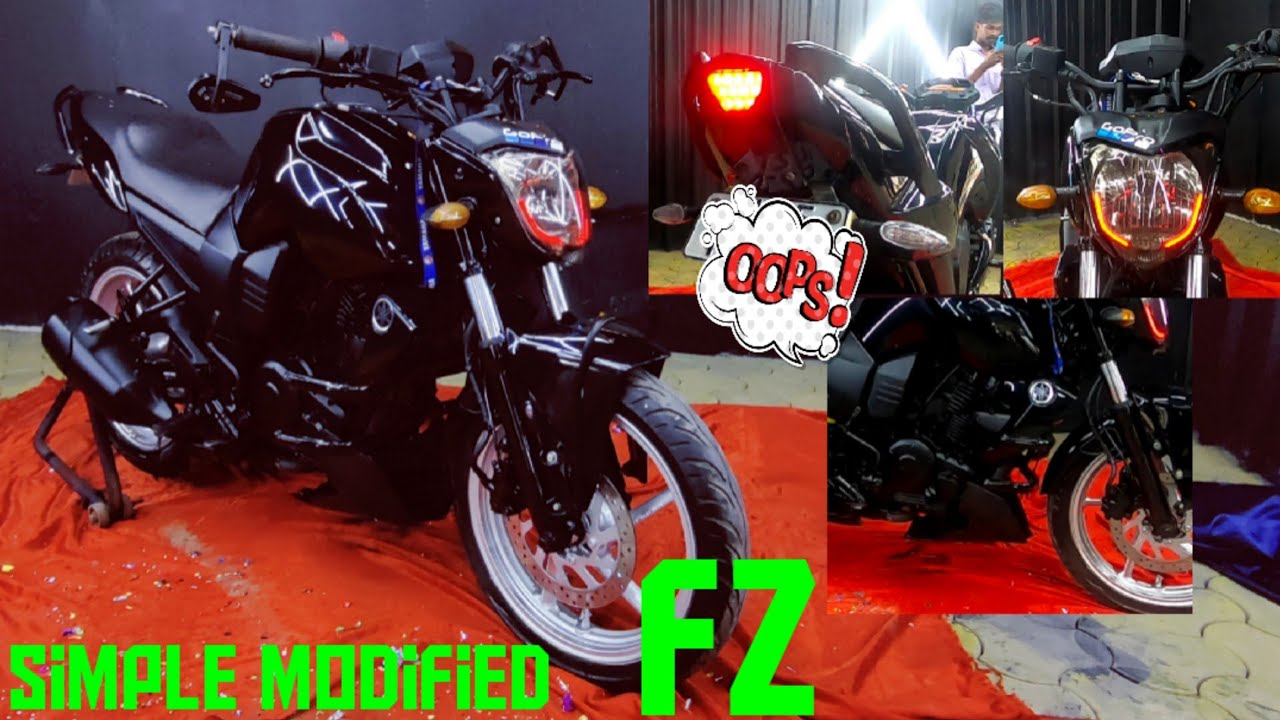 fz modification low budget@strellinmalayalam @M4Techofficial@arun_smoki @traction4@THEMECH46