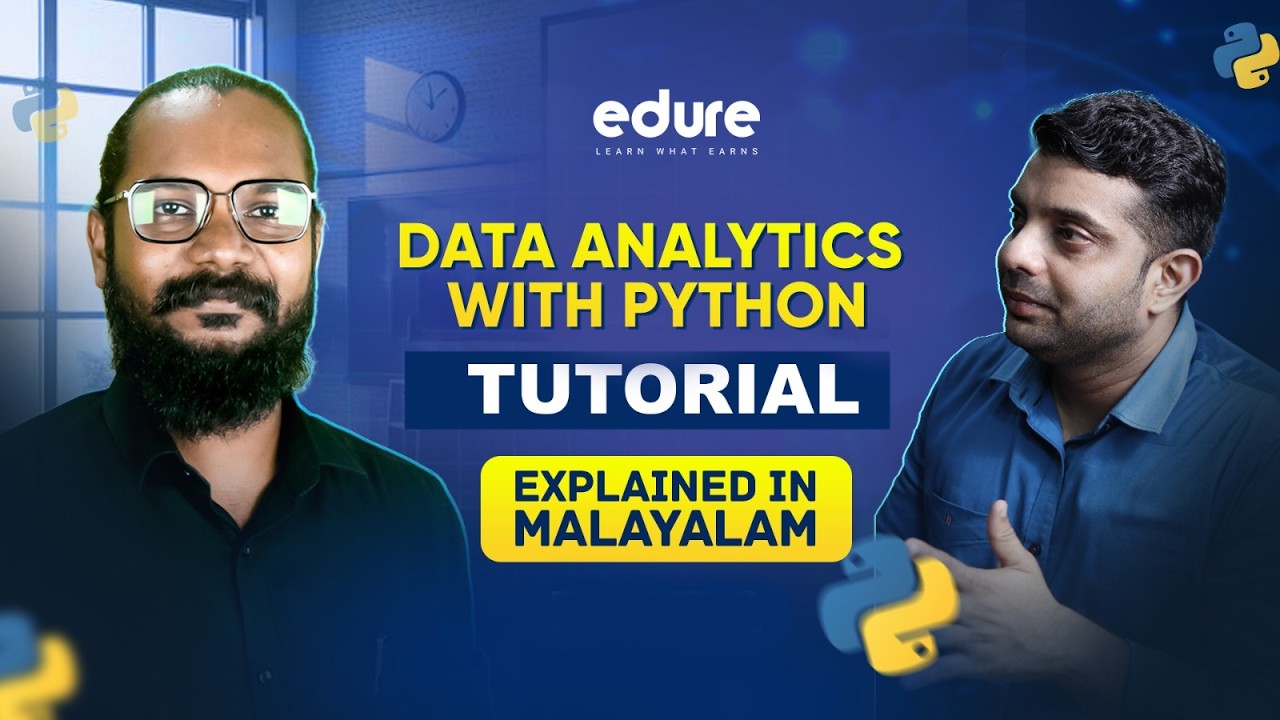 Data Analytics with Python | Beginner-Friendly Tutorial | Edure Learning
