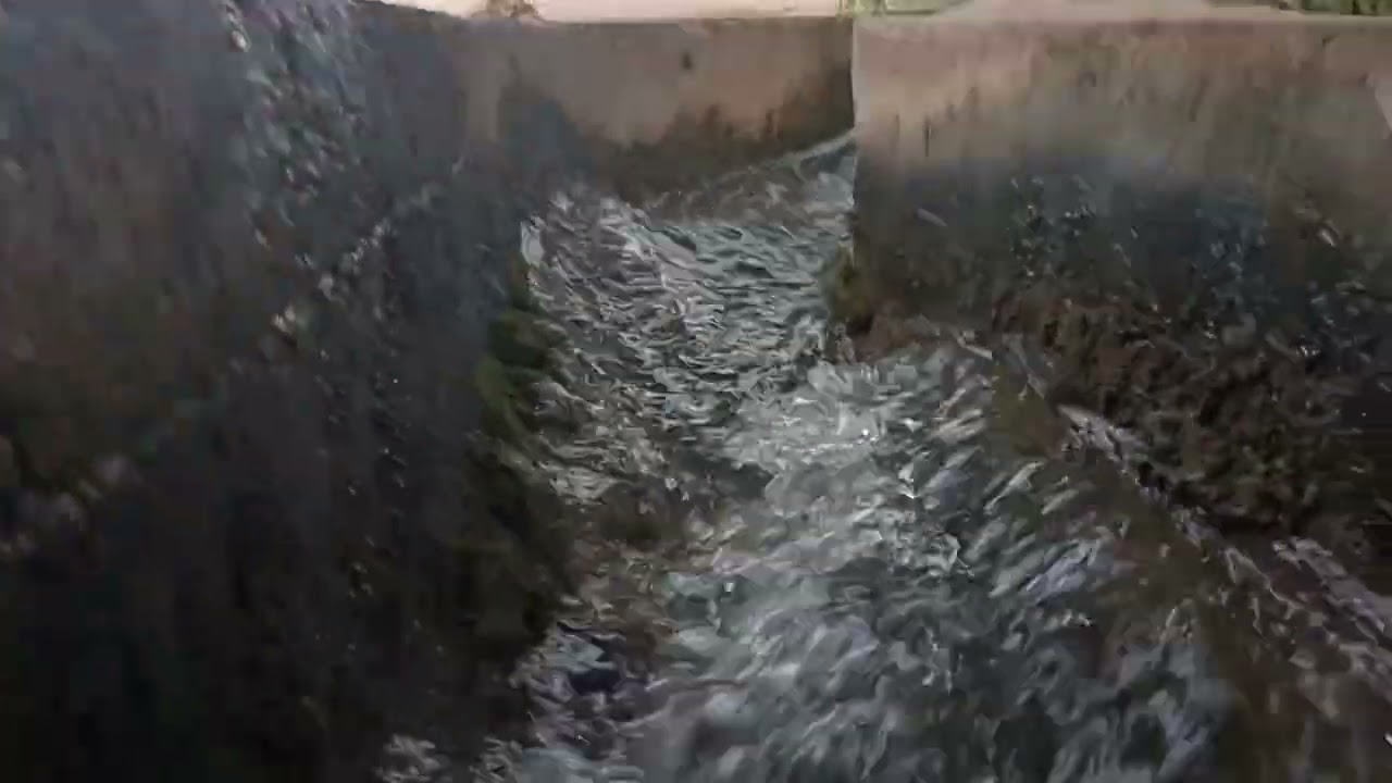 صوت خرير المياه هدوء وسكينة