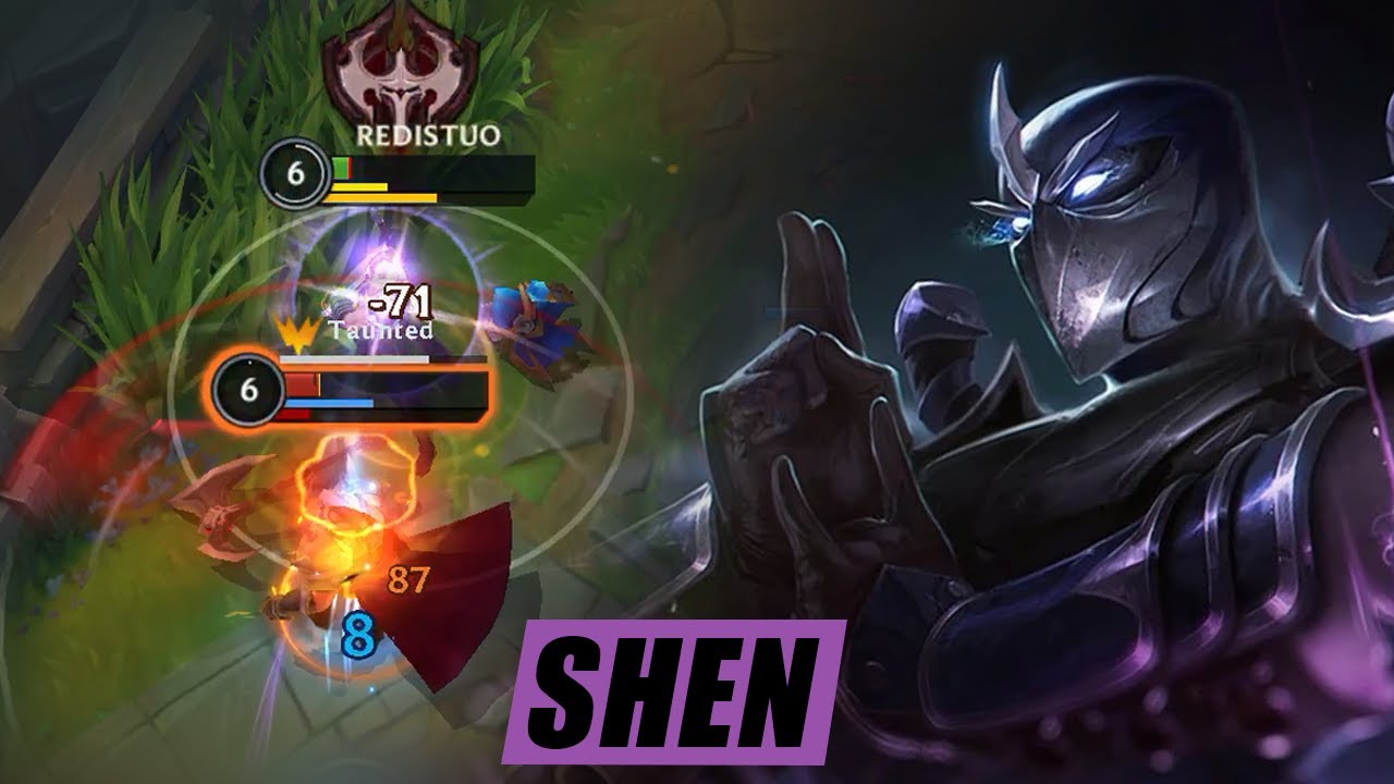 WILD RIFT SHEN GAMEPLAY | NEW CHAMPION (BUILD & RUNES)