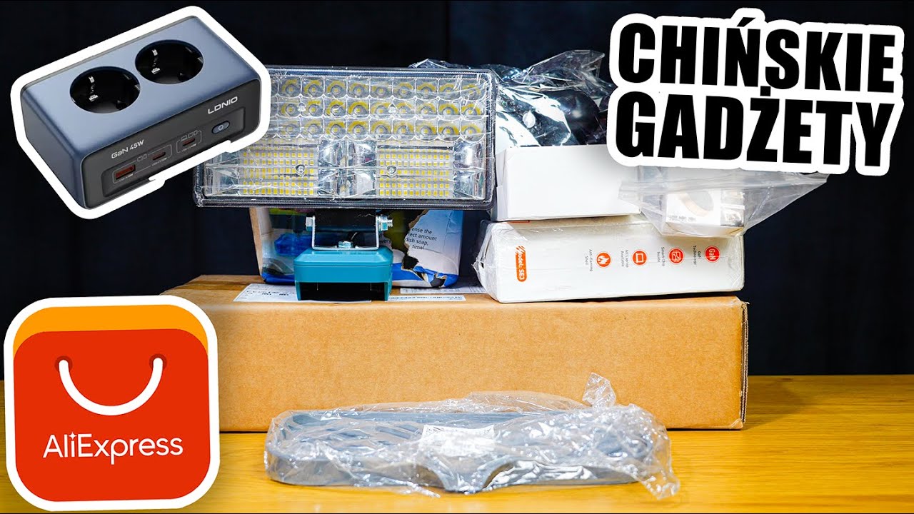 Chińskie Gadżety z AliExpress do 100zł! - Testujemy Nowości!