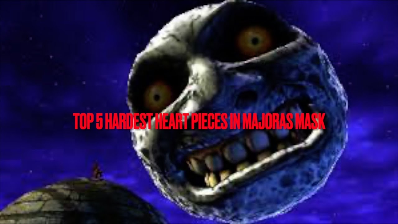 Top 5 HARDEST Heart Pieces in Majora's Mask