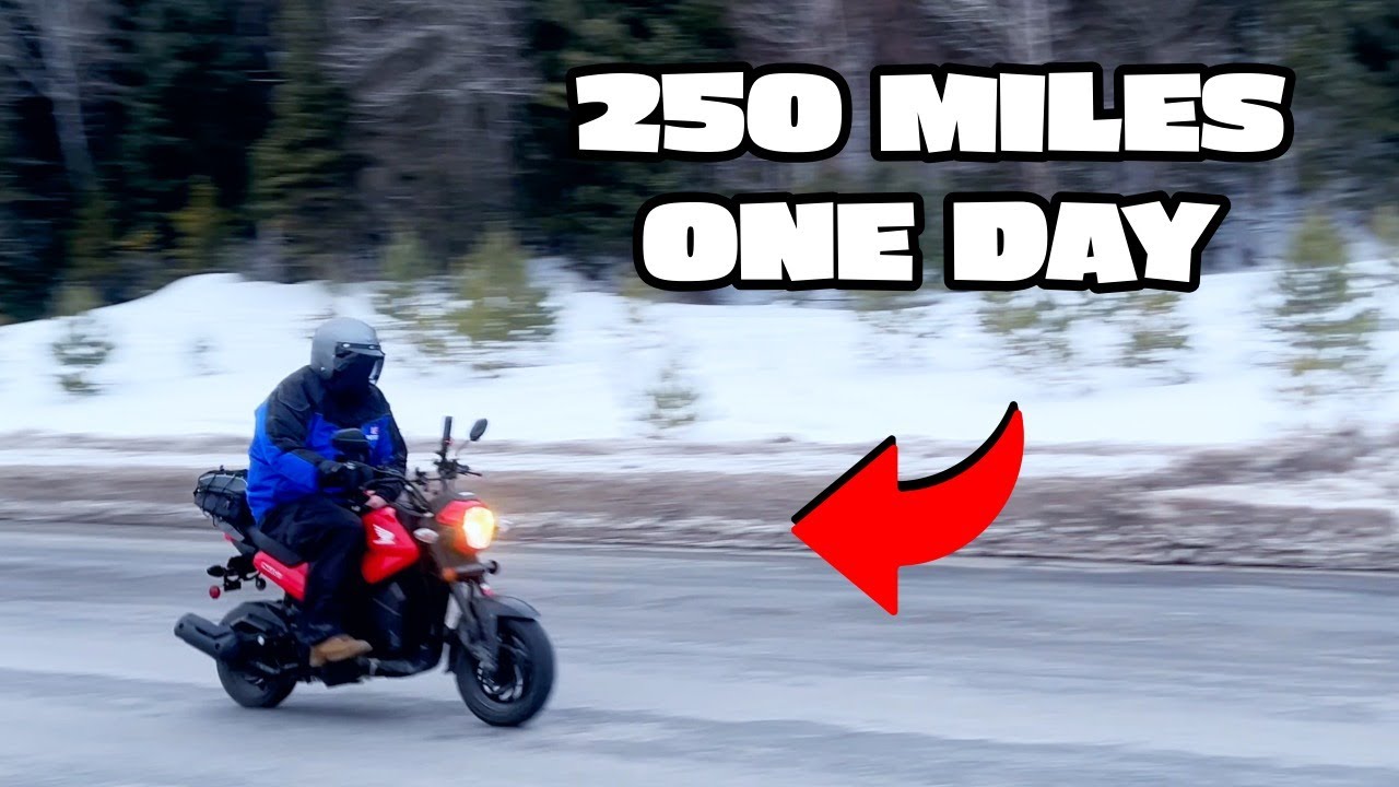 HONDA NAVI CHALLENGE! 250 MILES IN ONE DAY!