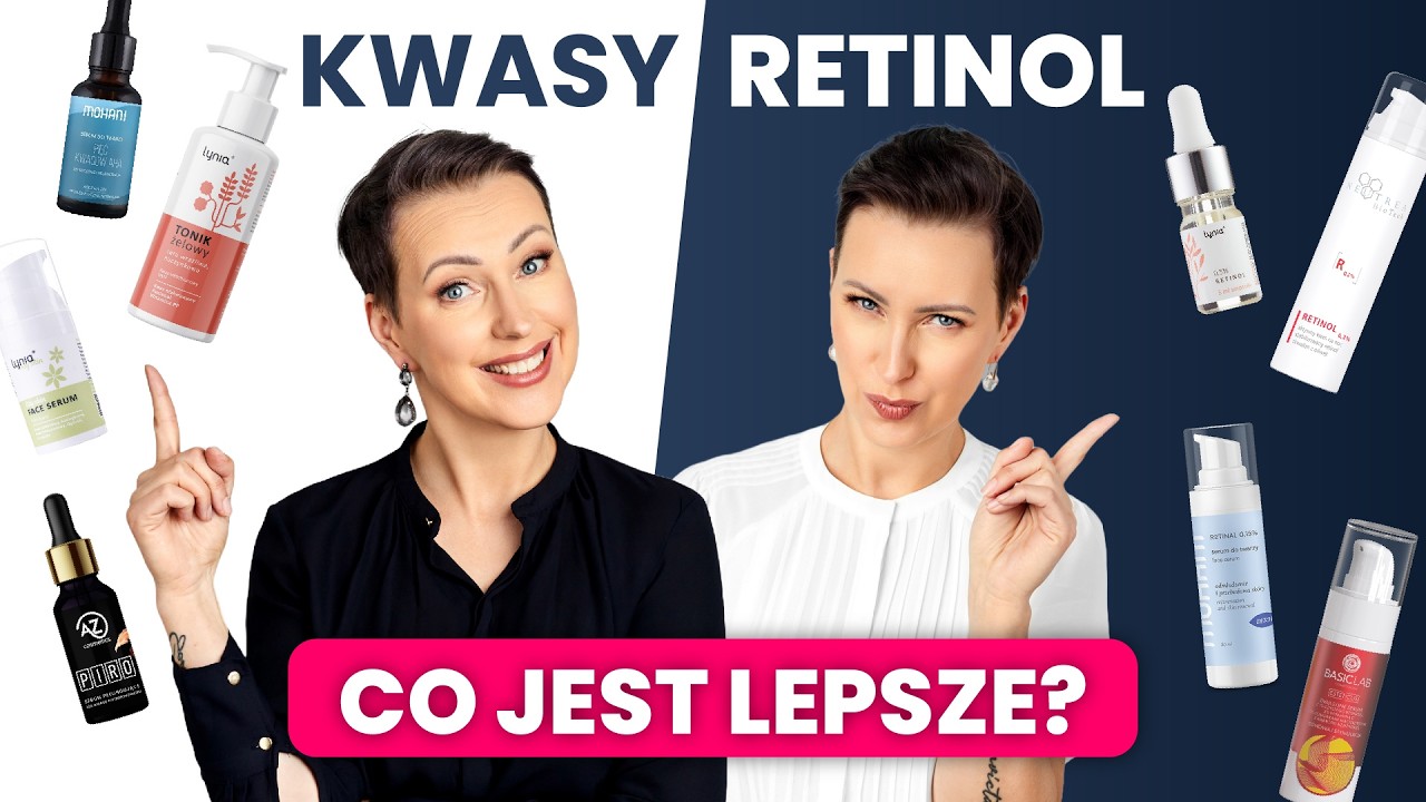 Kosmetyki z kwasami i retinolem, kt&oacute;re rozwiążą Tw&oacute;j problem