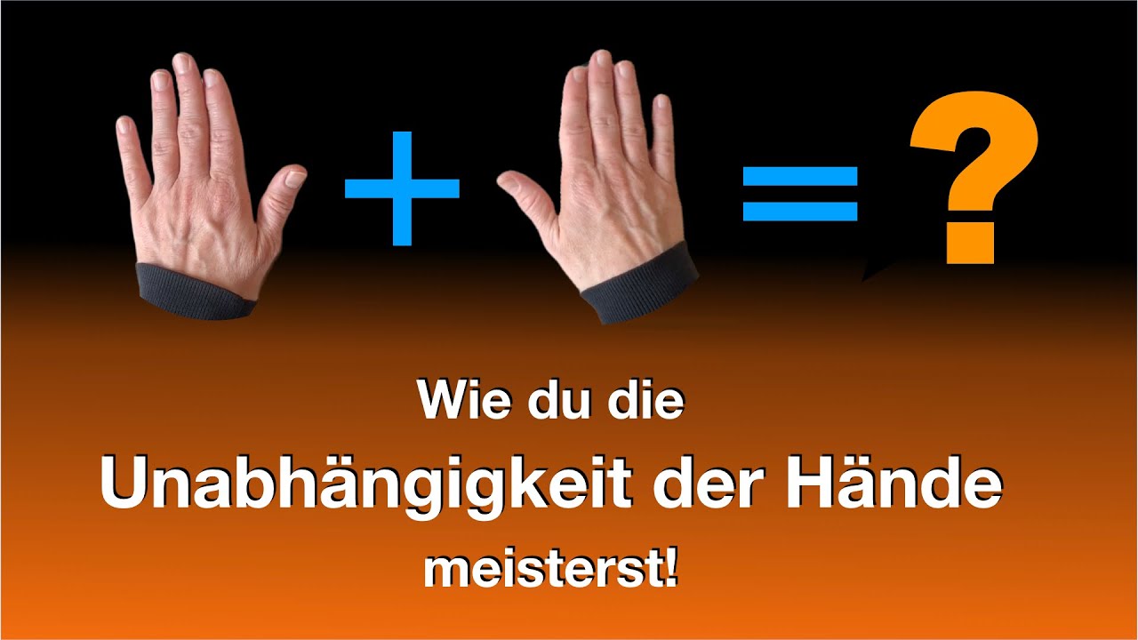 3 VERBLÜFFENDE Übungen - wie du gleichzeitig zwei verschiedene Rhythmen spielst!