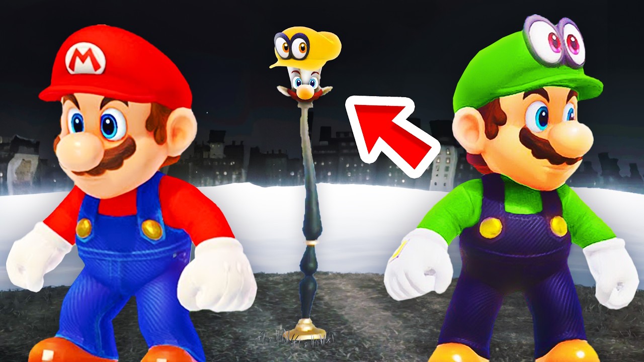 Wir müssen uns in DUMMEN Gegenständen verstecken... (Mario Odyssey Hide and Seek)