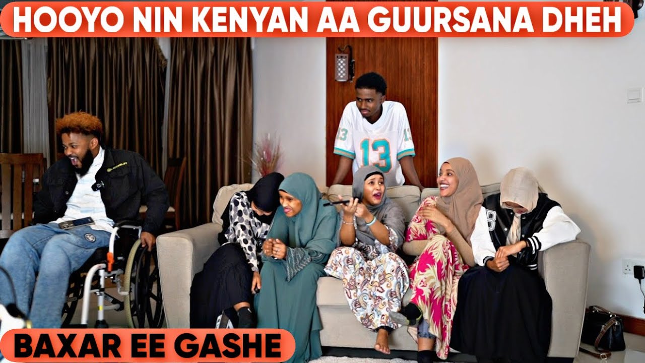 HOOYADA WAC NIN KENYAN AA GUURSANA OO GAAL AH DHEH BAXAR AYEY GASHAY GURIGA KUSOO LAABO AALA DHAHAY 