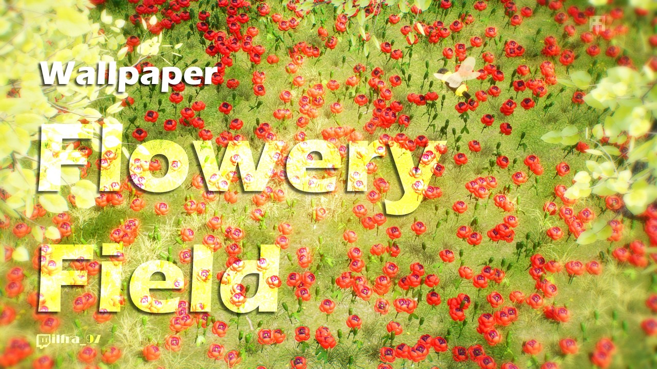 Flowery Field - Wallpaper