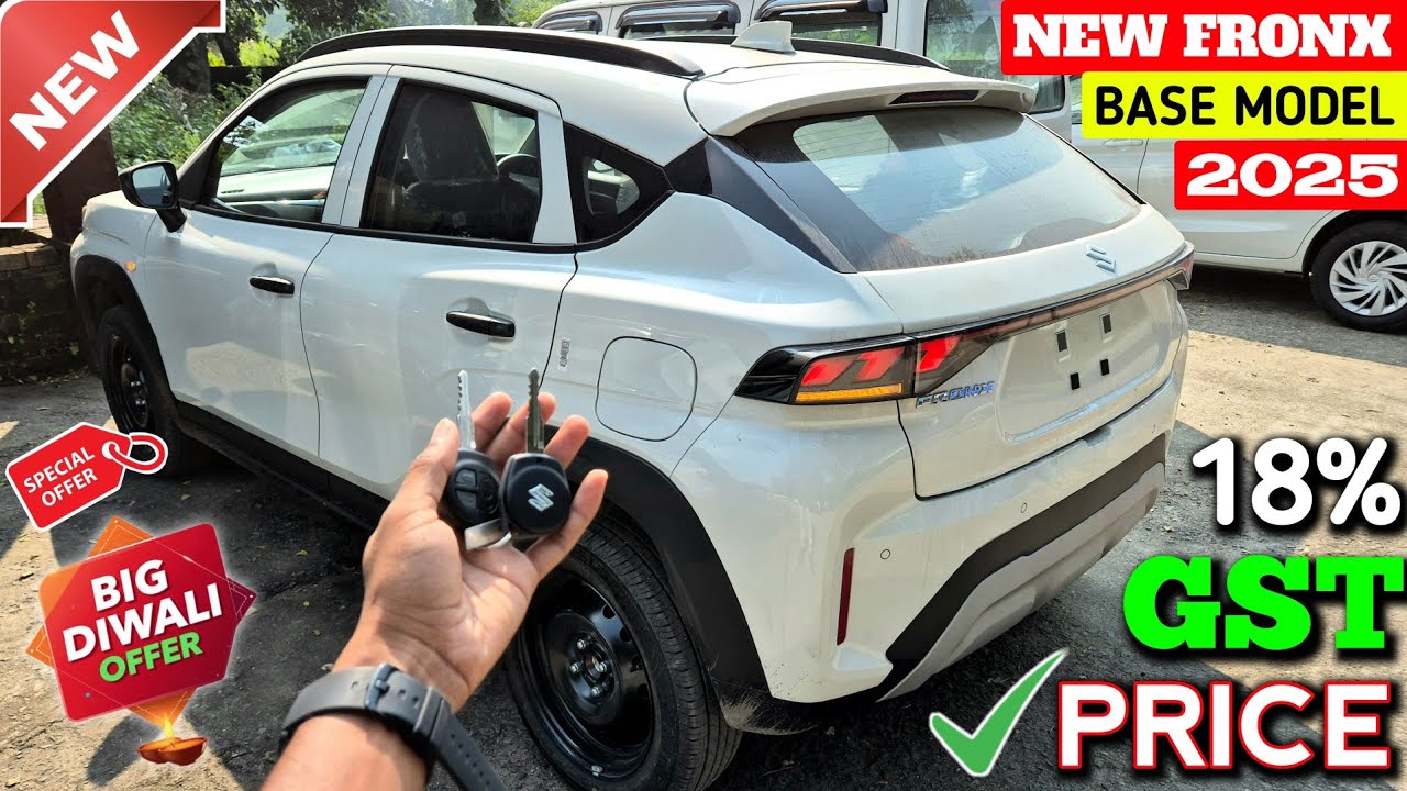 Updated✅️ Maruti Suzuki Fronx 2025 | Fronx Base Model 2025 | Fronx 6 Airbags | Price & Features