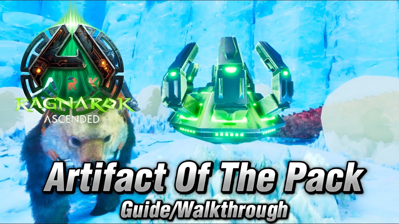 Ark: Survival Ascended Ragnarok Artifact Of The Pack (Ice Queen) Cave Guide