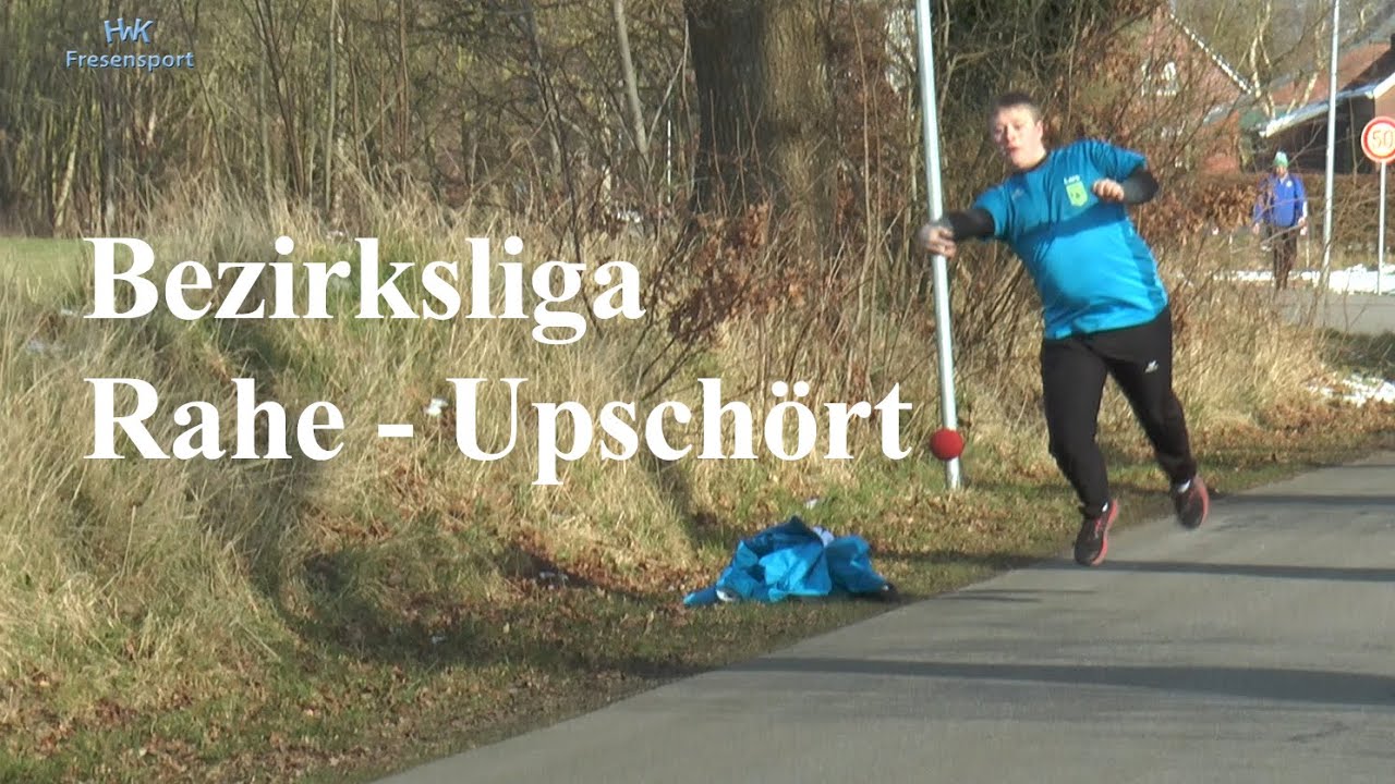 Bosseln Bezirksliga  Rahe - Upschört