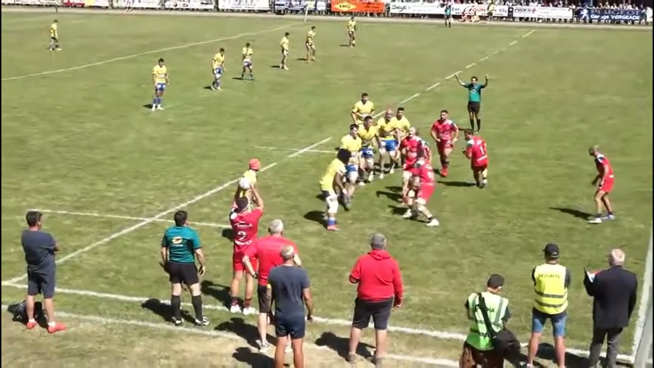 mishiko alania highlights -  Aurillac - ASM 33-30    ( Rugby / Espoirs (quarterfinal))