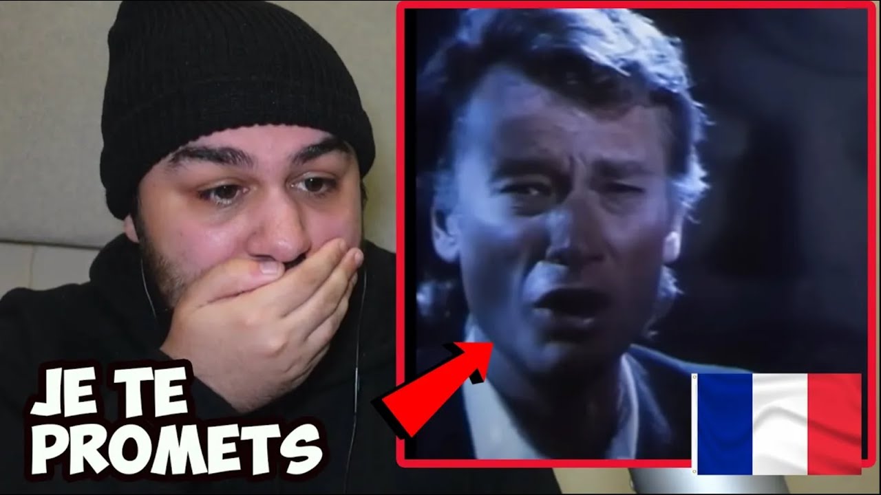 FIRST TIME HEARING Johnny Hallyday - Je te promets REACTION
