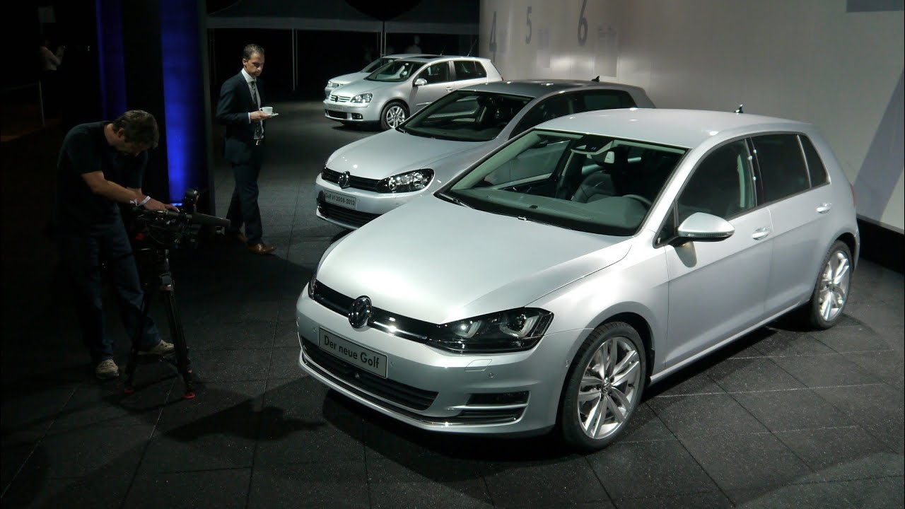 Volkswagen GOLF, from I to VII  exclusive video