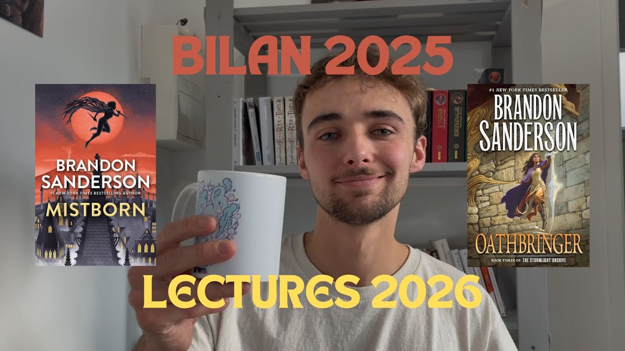 Tous les livres que j'ai lus en 2025 et ma liste pour 2026 (Fantasy mais pas que)