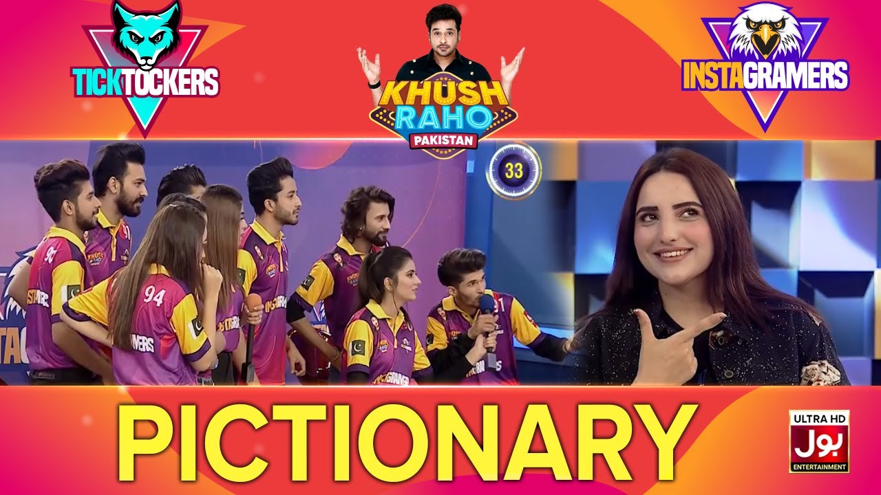 Pictionary | Khush Raho Pakistan Instagramers Vs Tick Tockers | Faysal Quraishi