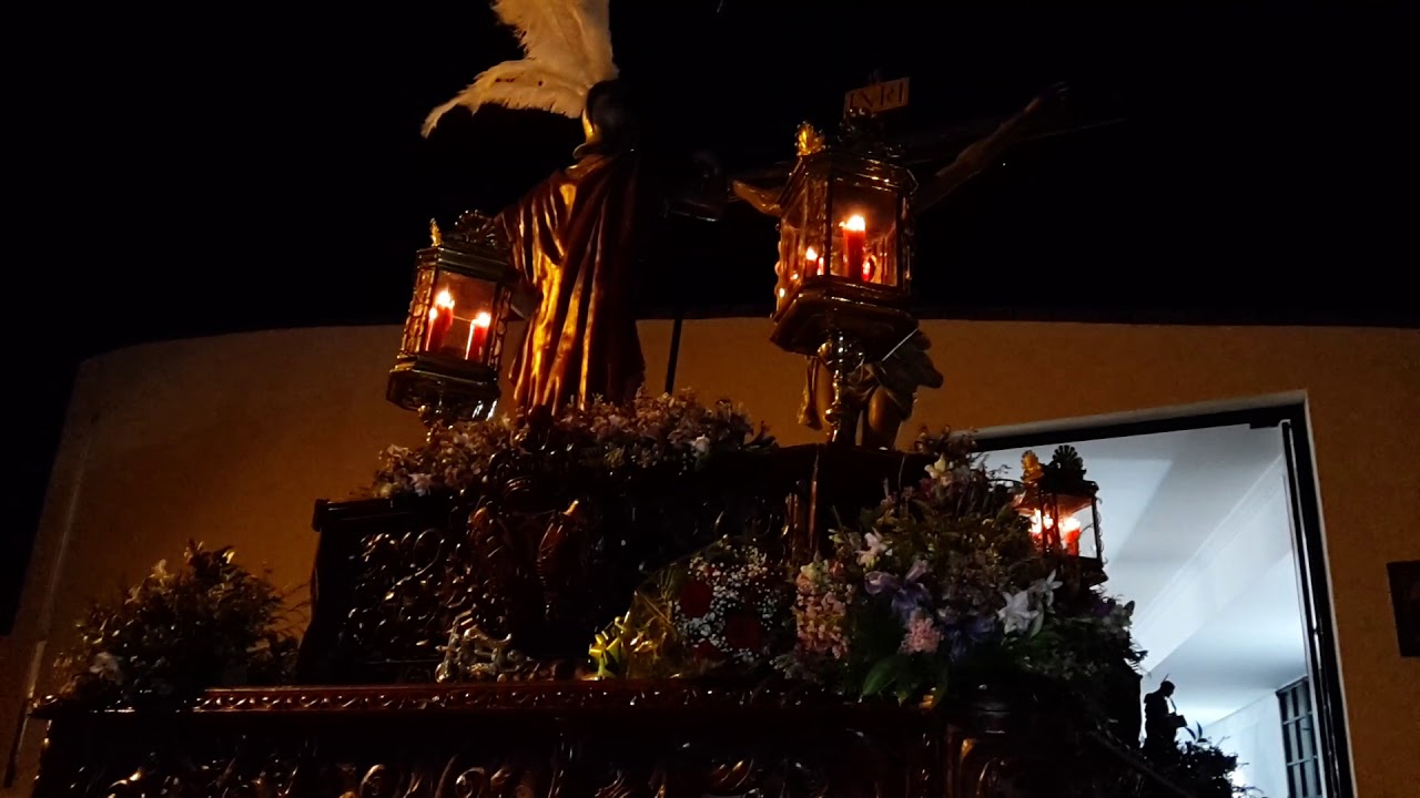 Recogida de nuestro Cristo del Perdón (Isla Mayor)