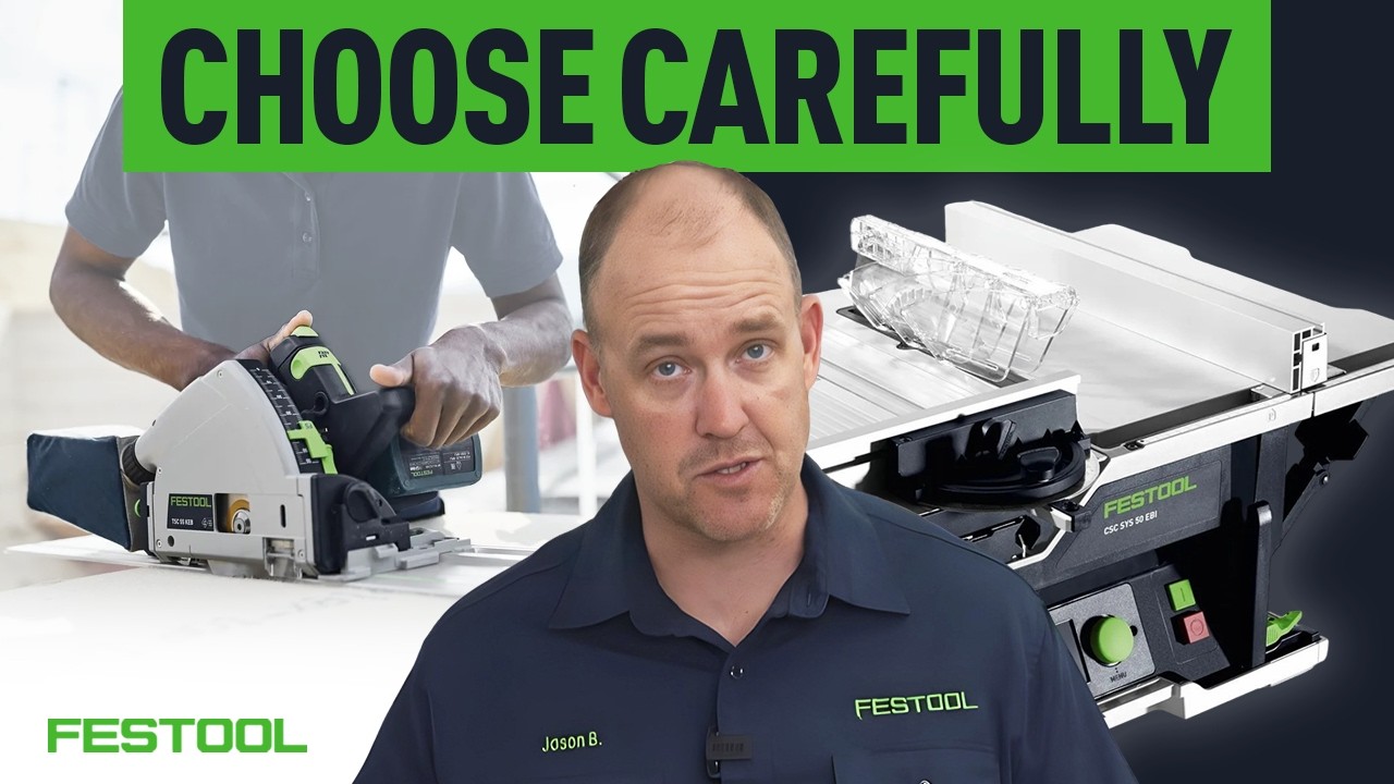 Track Saw or Table Saw? Breaking down applications with @bentswoodworking