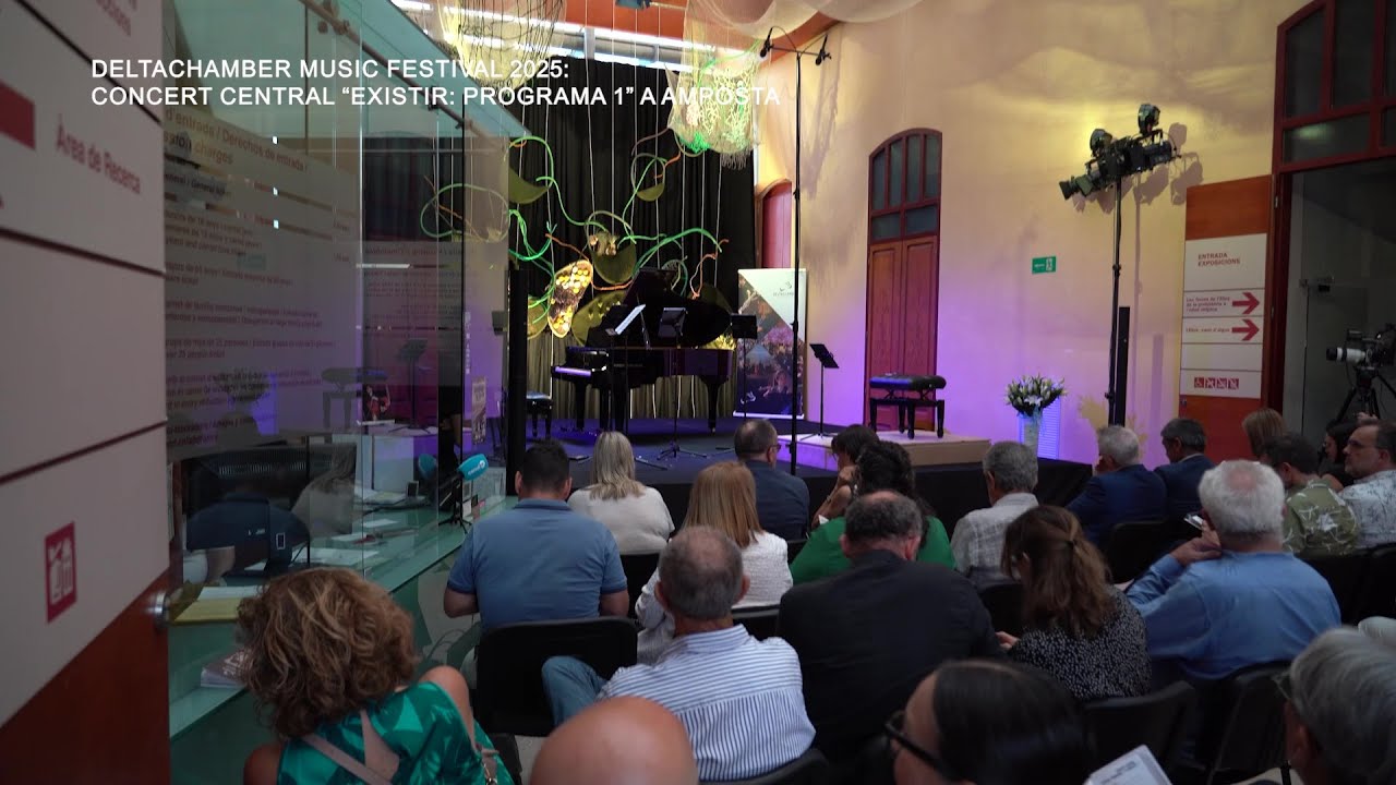 DeltaChamber Music Festival 2025: Concert central &ldquo;Existir: Programa 1&rdquo; a Amposta