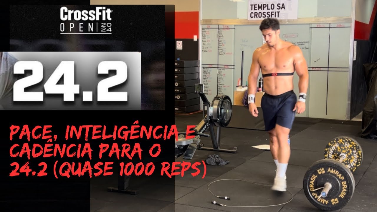Tato Outor rei do ENDURANCE - Open 24.2 Crossfit games - WORKOUT COMPLETO