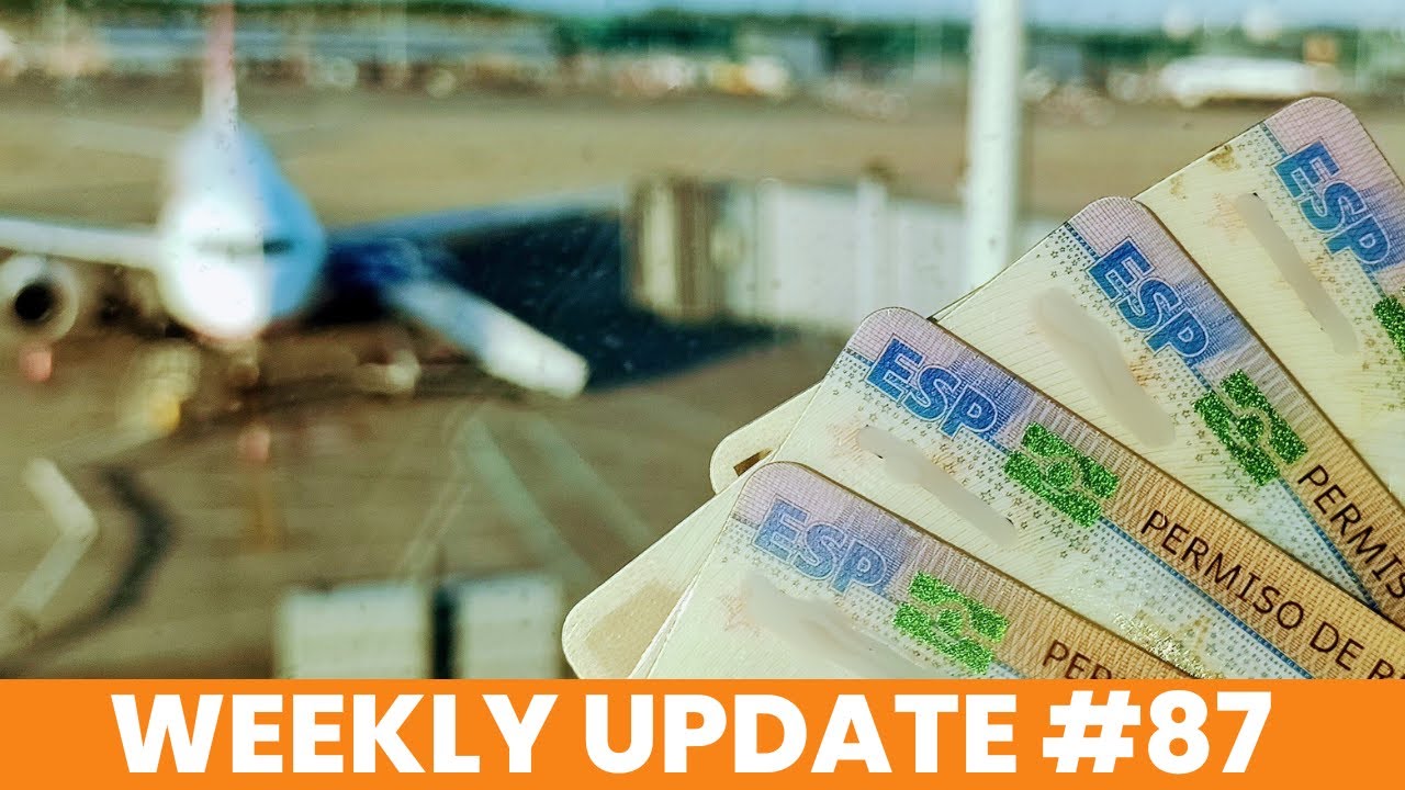WEEKLY UPDATE #87 | EU Entry/Exit System in Spain WE NEED YOUR HELP #UpsticksSpain