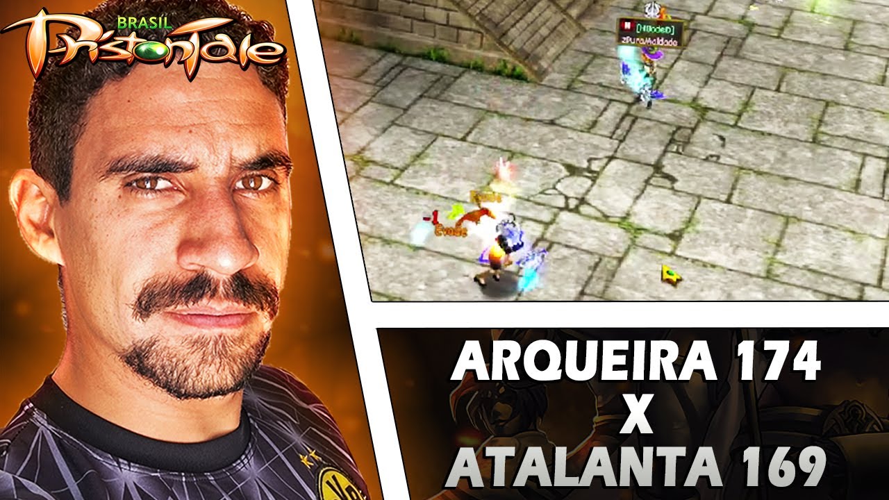 ARQUEIRA 174  x  ATALANTA 169 FULL BUFF e FULL SHOP - PRISTON TALE BRASIL