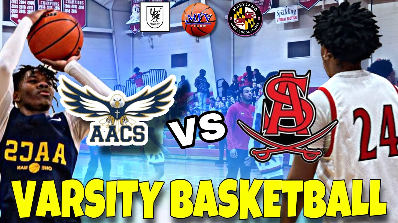 🏀🏀 HOME OPENER GAME AACS Eagles vs Archbishop Spalding Cavaliers | Varsity Basketball
