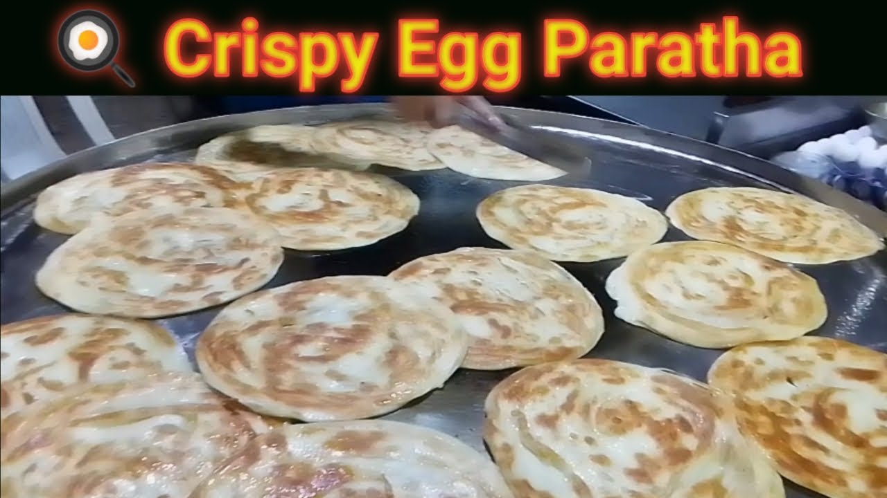 Delicious Egg Paratha Making | Street Style Anda Paratha | Riwaiti Food Street