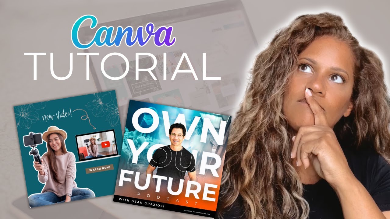 How to Recreate Popular Graphics in Canva | Overlay Text Over Images | Image Outlines