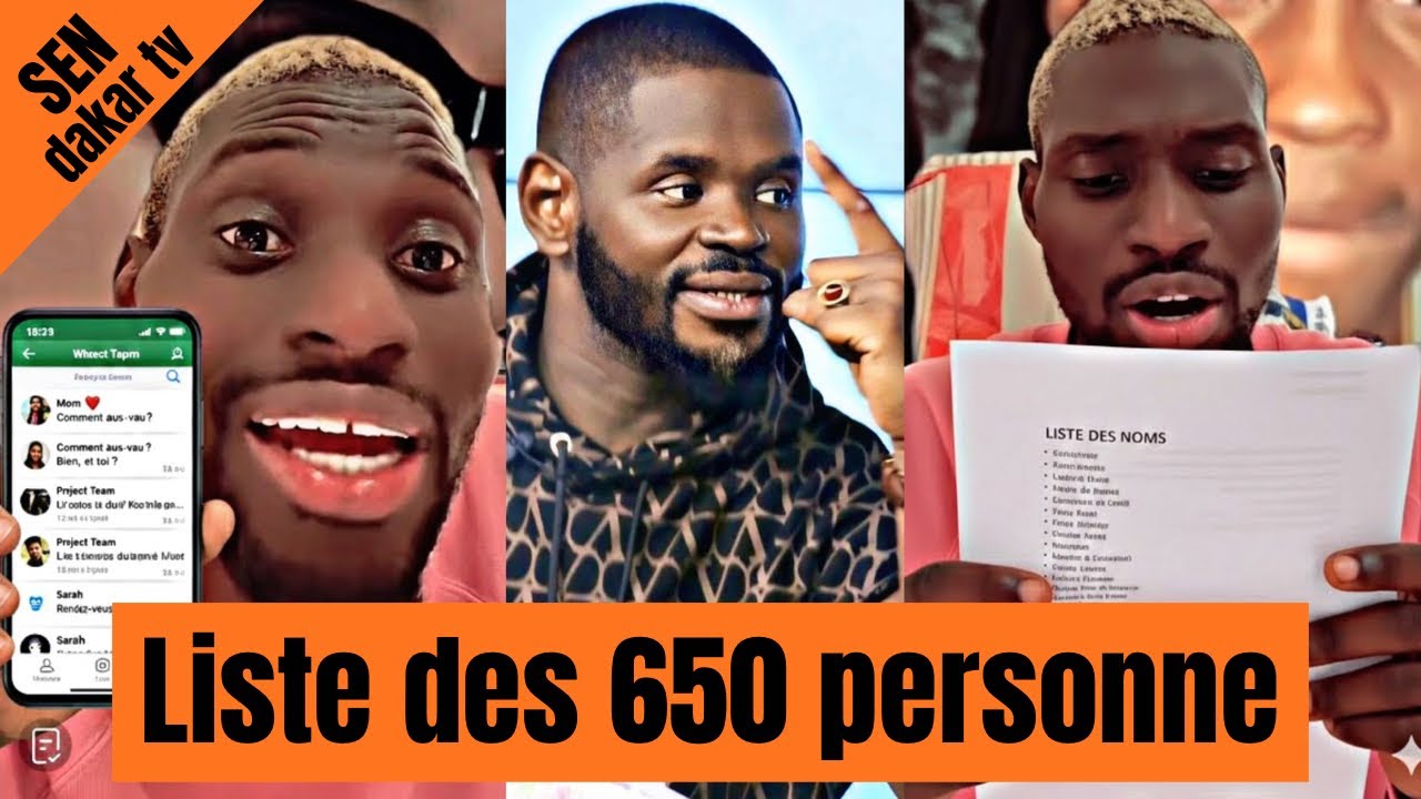 URGENT 🚨 ADAMO balance tout et éclate le reseau groupe whatsapp Pape Cheikh Diallo