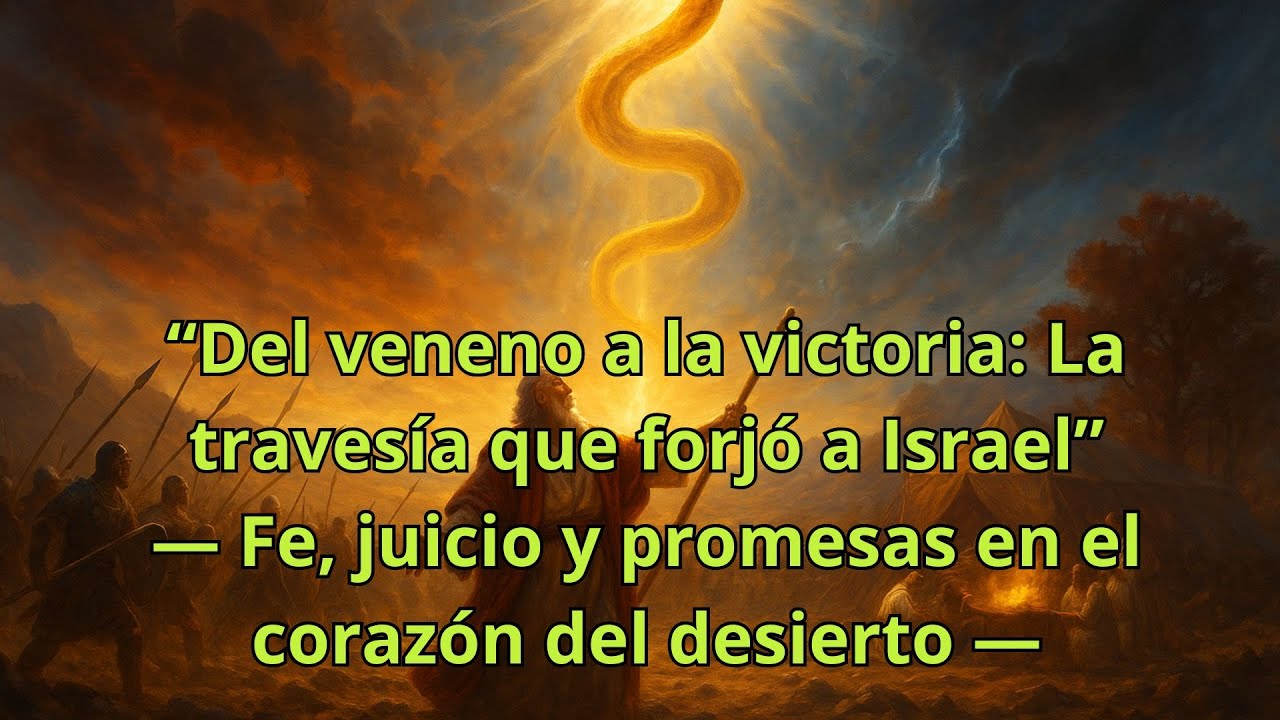 “Números 21-30: La batalla, el juicio y la promesa que cambiaron el destino de Israel”