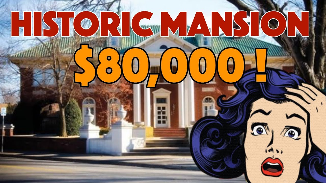 Historic Mansion of Famous Oilman $80,000 in Tulsa OK Skelly Home