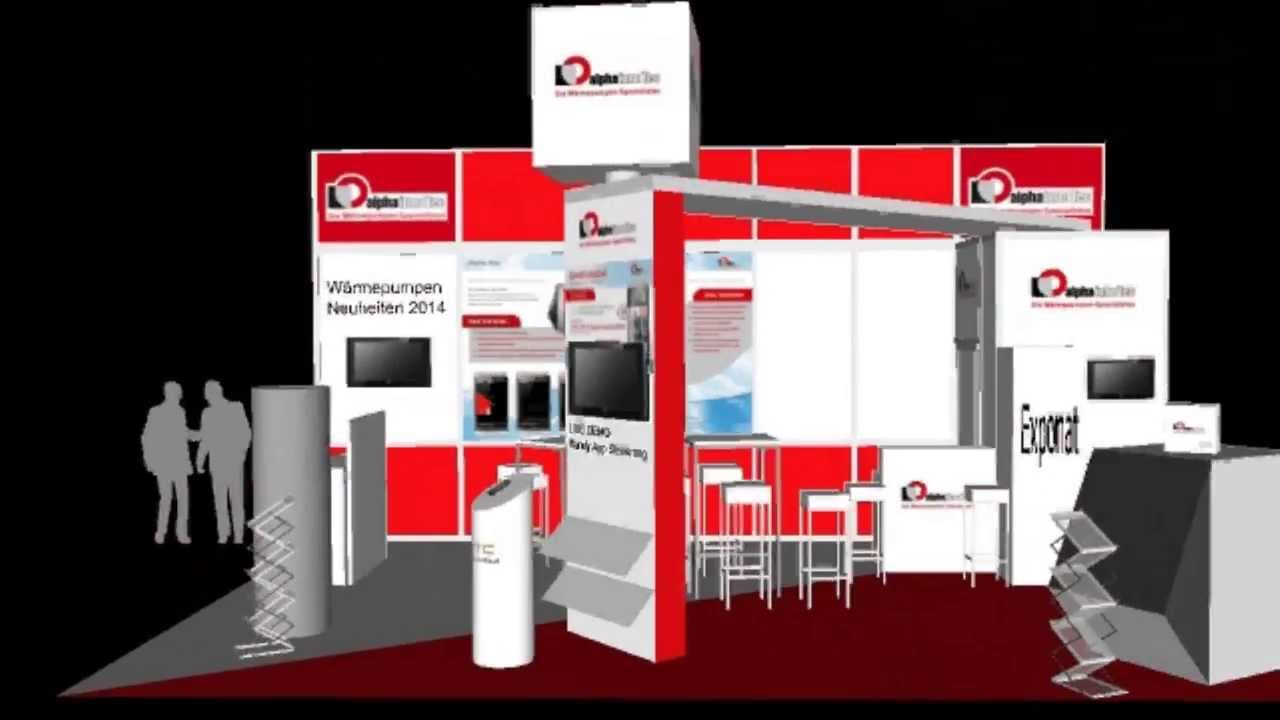 Bauen & Energie Messe Wien, Alpha Innotec Messestand 2014, System Messestand, Messestandbau