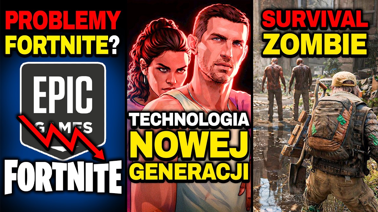 Przełomowa Technologia w GTA 6? &mdash; Ten Survival Zombie MA POTENCJAŁ &mdash; Ogromne Zwolnienia w Epic Games